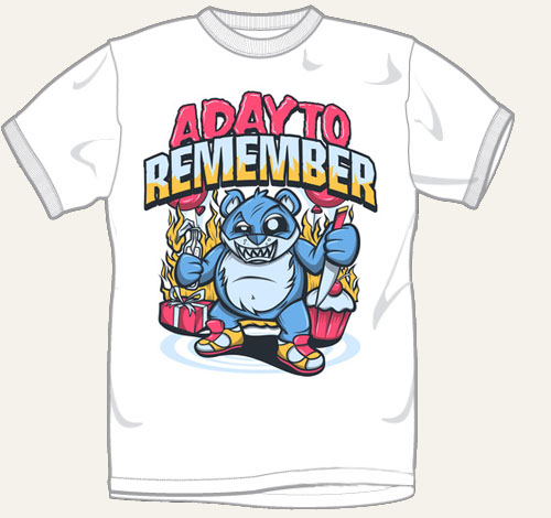 A Day To Remember "Cupcake" Tshirt